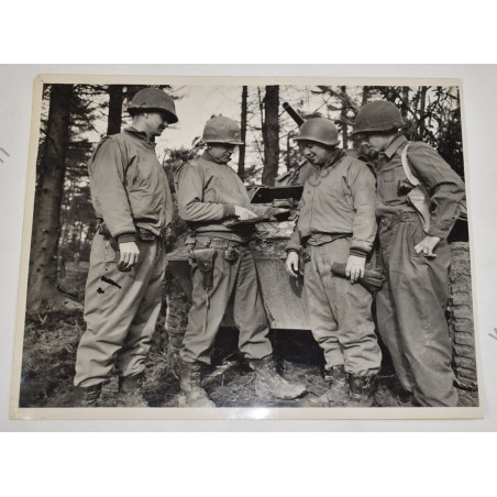Photo of 14th Cavalry Group officers