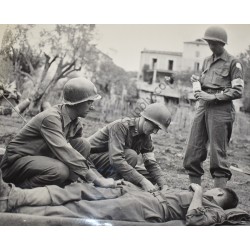 Photo of medics of the 45th Division