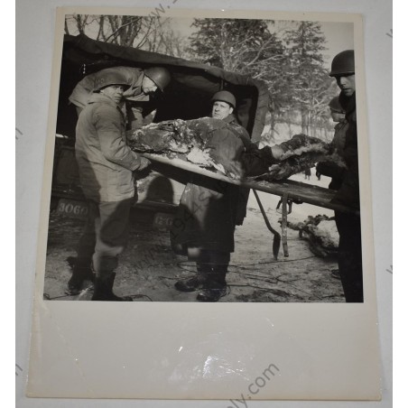 Photo de la récupération des corps à Malmedy