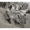 Photo de GI's en tenue de camouflage d'hiver dans les Ardennes