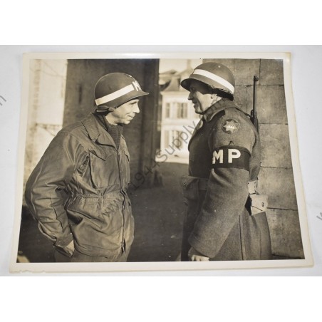 Photo des MP's du VIIe Corps en Belgique