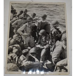 Photo of GI's in Higgins boat