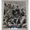 Photo de GI's américains à bord du bateau Higgins