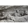 Photo of Tank Destroyer crew in dug out