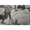 Photo of GI's washing up in the snow