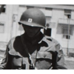 Photo du général Patton débarquant en Sicile