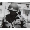 Photo du général Patton débarquant en Sicile