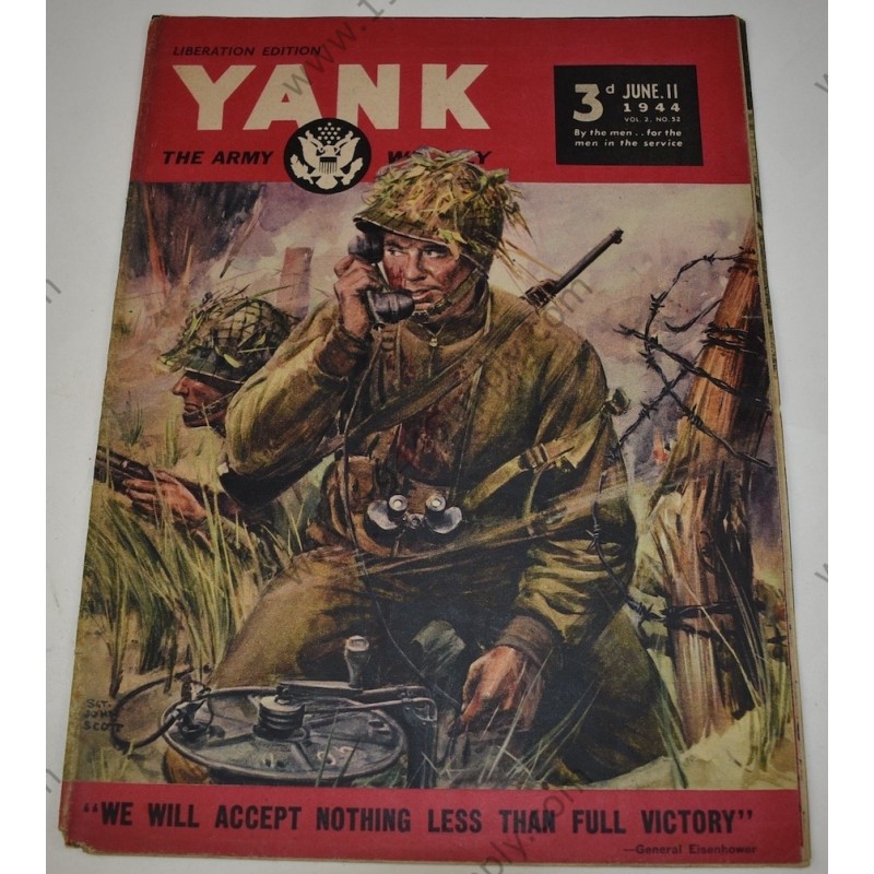 YANK magazine of June 11, 1944 - Liberation Edition YANK magazine of June 11, 1944 - Liberation Edition