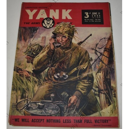 YANK magazine du 11 juin 1944 - Édition Libération