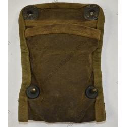 Lensatic compass in pouch