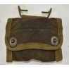 Lensatic compass in pouch