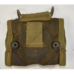Lensatic compass in pouch