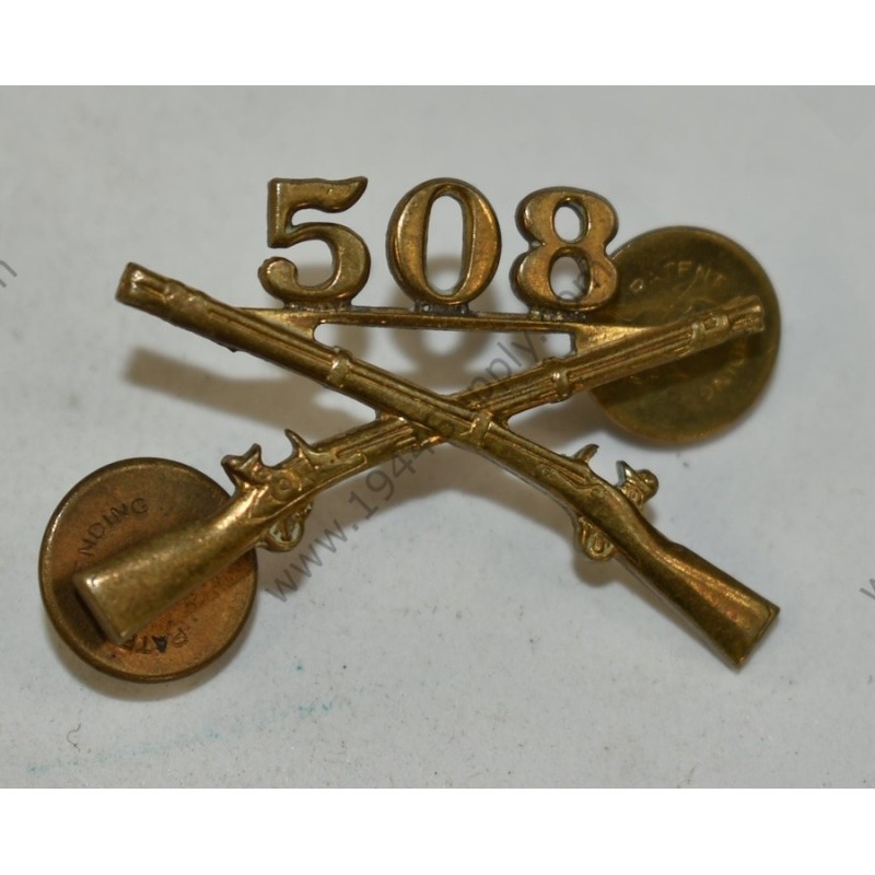 508th Parachute Infantry Regiment Officer's insignia