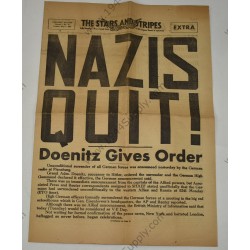 Stars and Stripes newspaper of May 8, 1945