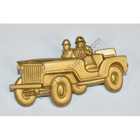 Patriotic Jeep pin  - 3