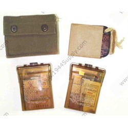 E-17 survival kit flask, medical items  - 5