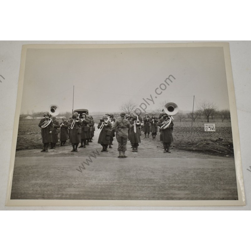Photo of 8th Division marching band