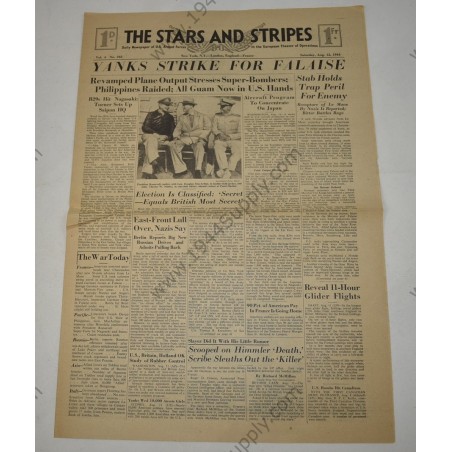 Stars and Stripes newspaper of August 12, 1944