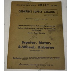 TM 9-876 Ordnance Supply Catalog, Scooter, Motion, 2-Wheel, Airborne