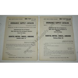TM 9-876 Ordnance Supply Catalog, Scooter, Motion, 2-Wheel, Airborne