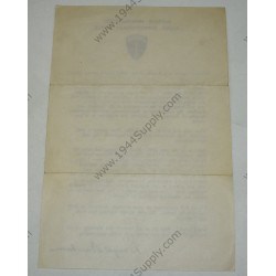 Eisenhower's D Day message, Order of the day