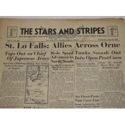 Stars and Stripes journal du 19 juillet 1944
