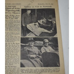 Stars and Stripes journal du 19 juillet 1944