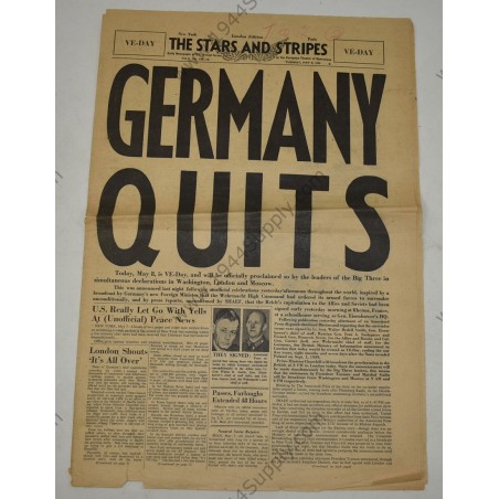 Stars and Stripes du 8 mai 1945