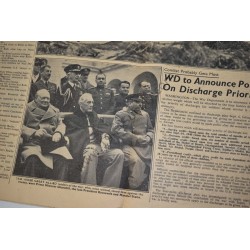 Stars and Stripes du 8 mai 1945
