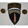 SHAEF patch, British made & The Invaders tab