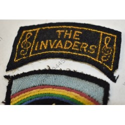 Patch SHAEF, fabrication britannique & onglet The Invaders