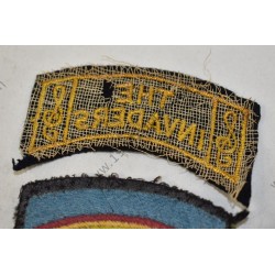 Patch SHAEF, fabrication britannique & onglet The Invaders