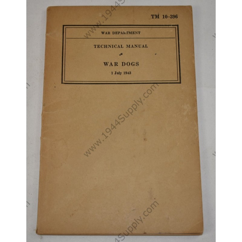 TM 10-396 War Dogs