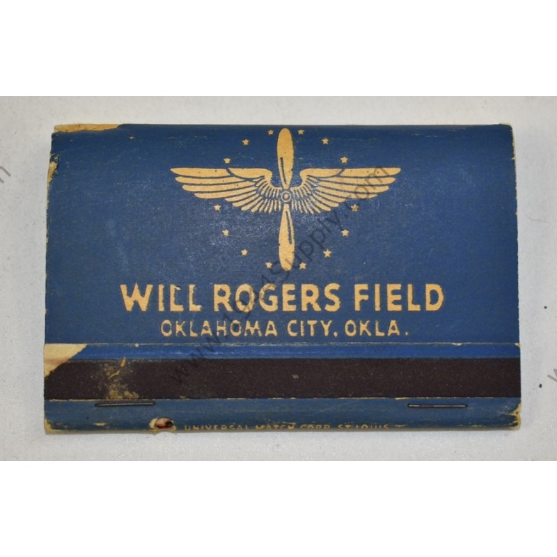 Couverture d'allumettes, Will Rogers Field