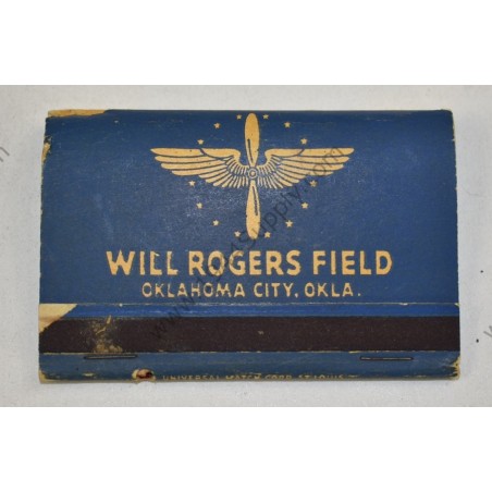 Couverture d'allumettes, Will Rogers Field