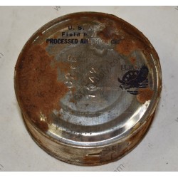 Can from K ration, Processed American Cheese
