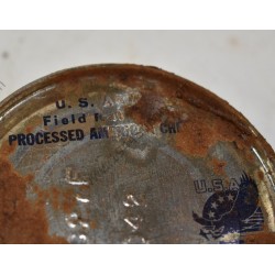 Boîte de ration K, Fromage Américain Traité