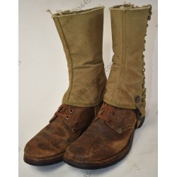 Brodequins cuir tourné, pointure 9½C