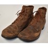 Brodequins cuir tourné, pointure 9½C