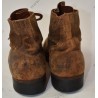 Brodequins cuir tourné, pointure 9½C