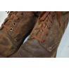 Brodequins cuir tourné, pointure 9½C