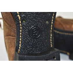 Brodequins cuir tourné, pointure 9½C