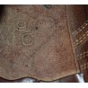 Service shoes of turned leather, size 9½C