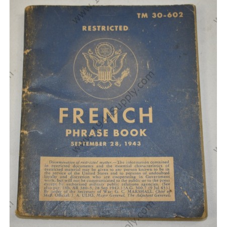 Livret de phrases en français