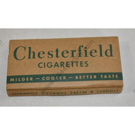 Chesterfield cigarettes, K ration