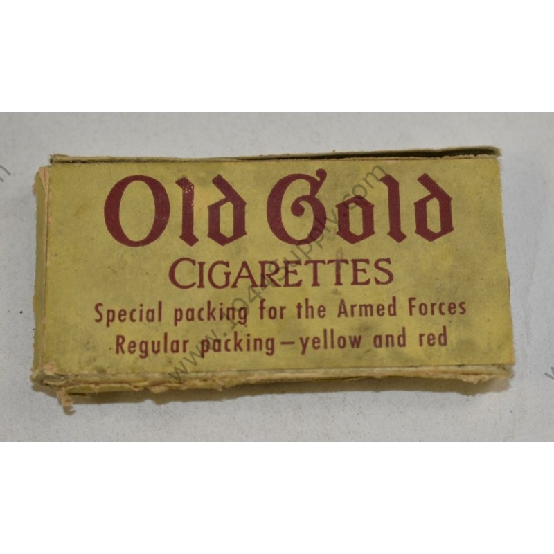 Old Gold cigarettes, K ration Old Gold cigarettes, K ration