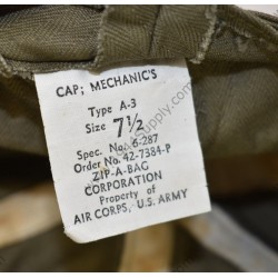 A-3 mechanic's cap