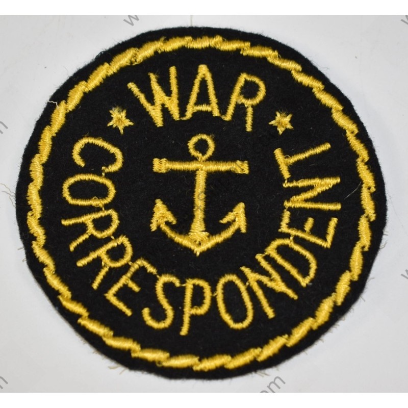 War correspondent patch