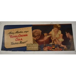 Panneau Royal Crown cola