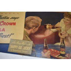 Panneau Royal Crown cola
